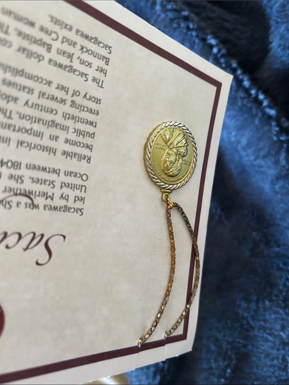 2012 Sacagawea Pendant Necklace - Picture 12 of 13